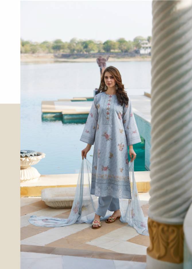 Zeenat By Sadhana Lawn Cotton Digital Printed Dress Material WHolesale Price In Surat